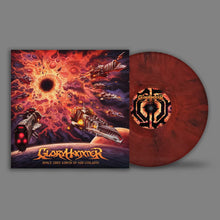 Load image into Gallery viewer, 'Space 1993: Wrath of Kor-Virliath' T-Shirt &amp; Red Marbled Vinyl Bundle
